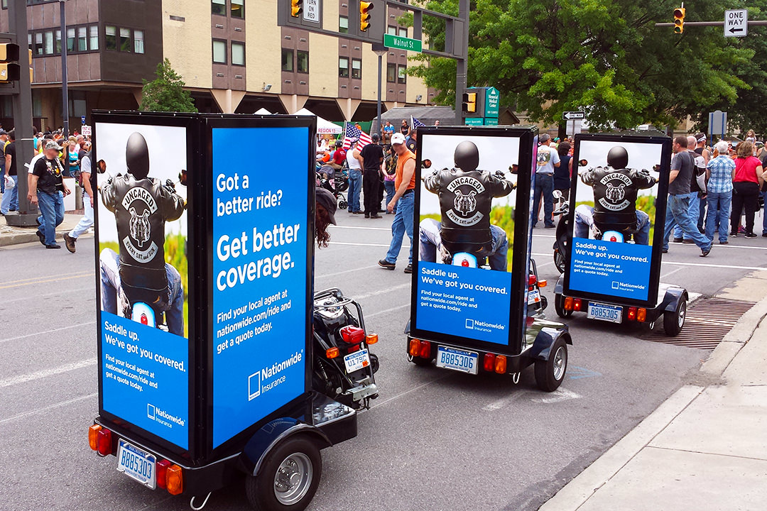 Scooter Billboard Advertising