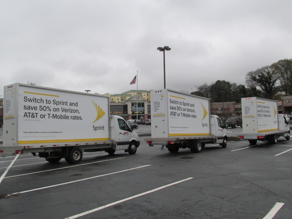 Mobile Billboard Fleet Atlanta