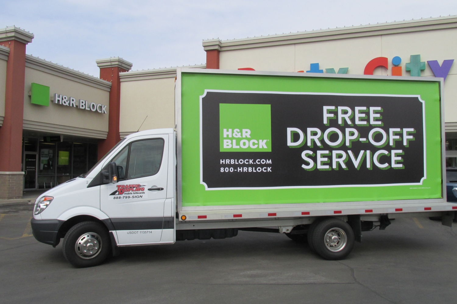 Boston Mobile Billboard Truck 