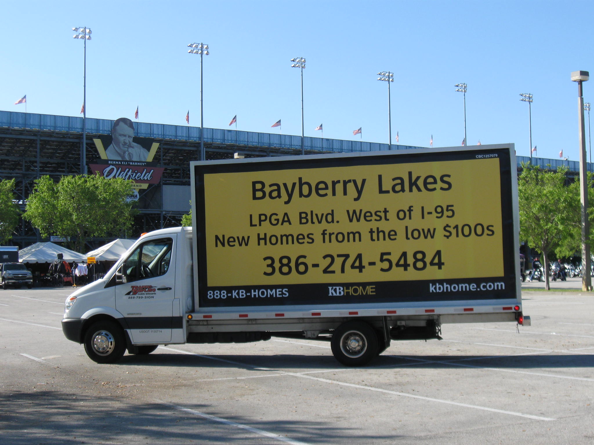 Daytona Mobile Billboard Truck