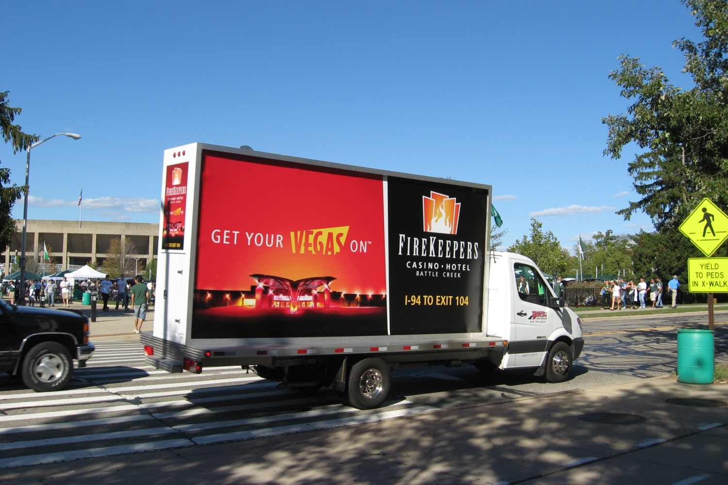 Mobile Billboard Lansing Michigan 