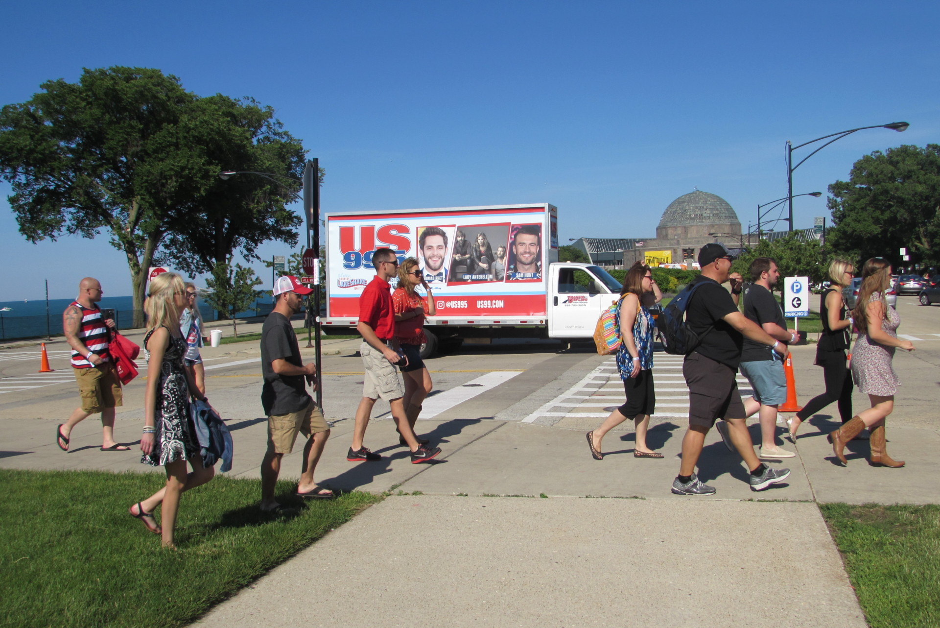 Chicago Mobile Billboard Truck Advertising 