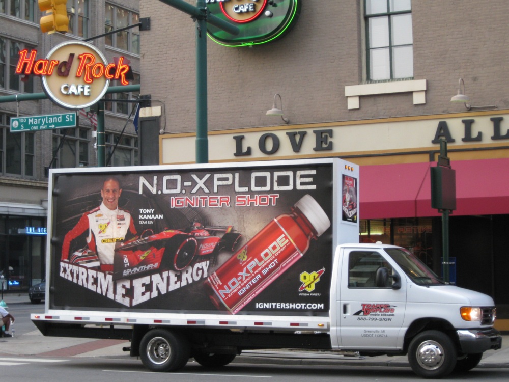 Indianapolis Mobile Billboard Truck Advertising - Traffic Displays, LLC