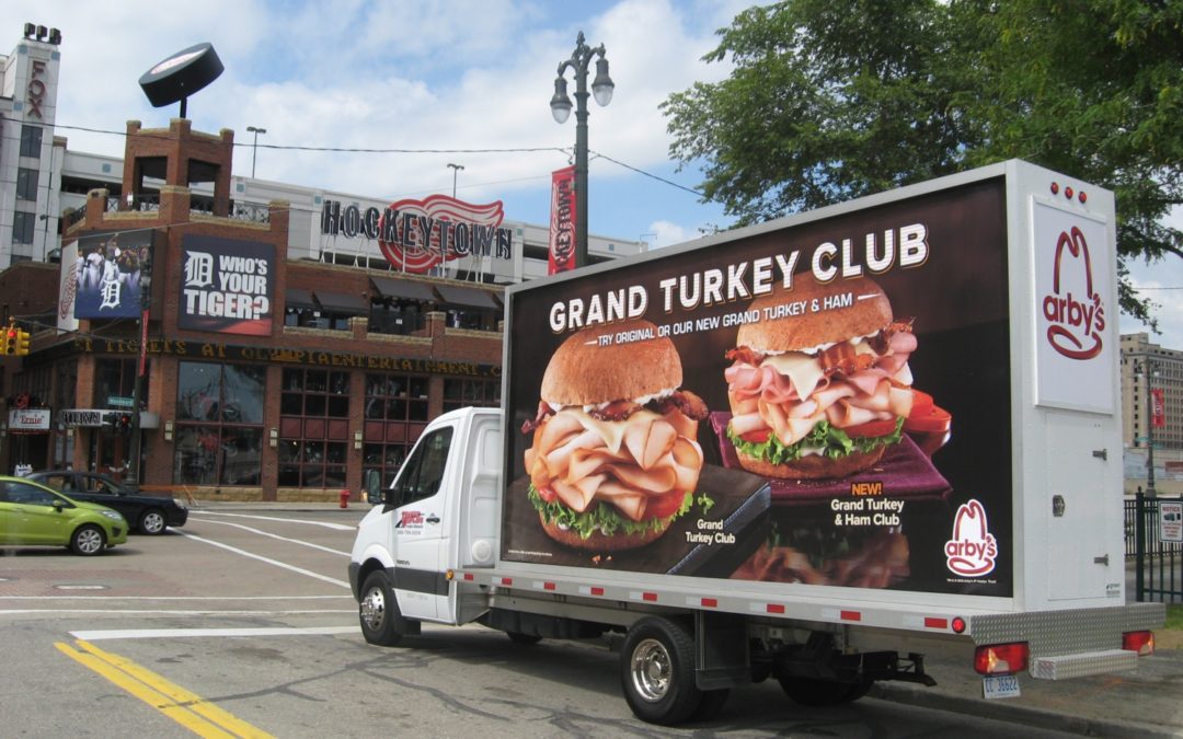 Detroit Mobile Billboard Advertising Parallels Cities Rise