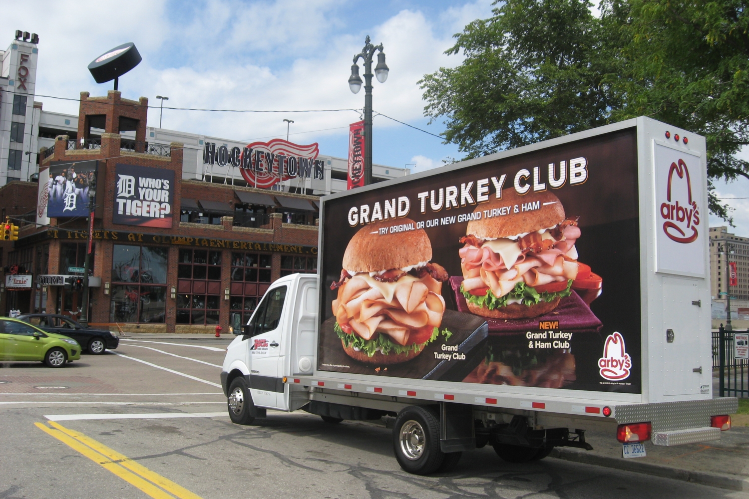Detroit Mobile Billboard Trucks