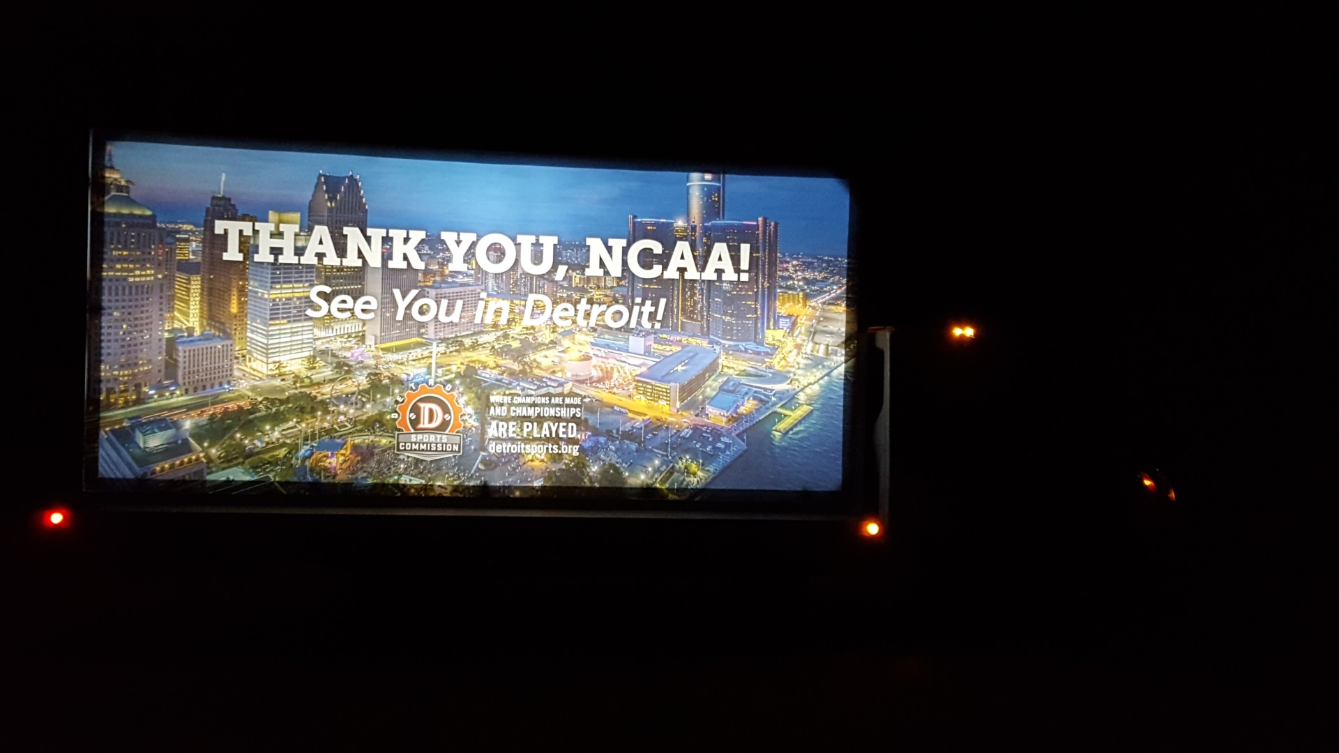 Truck Billboard Lit