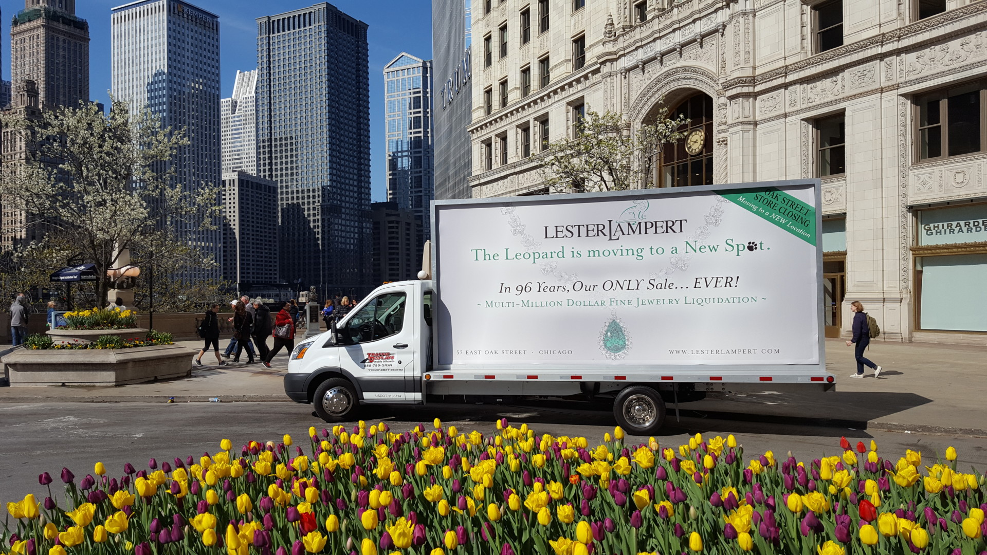 Chicago Mobile Billboard Trucks