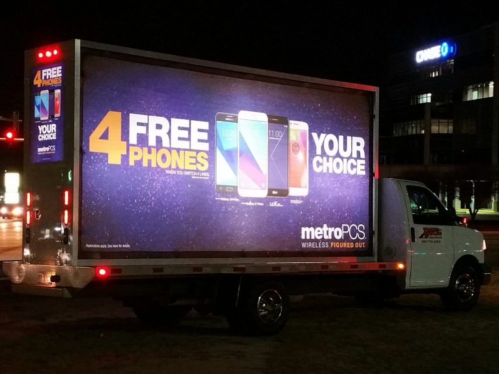 Cincinnati Mobile Billboard Truck